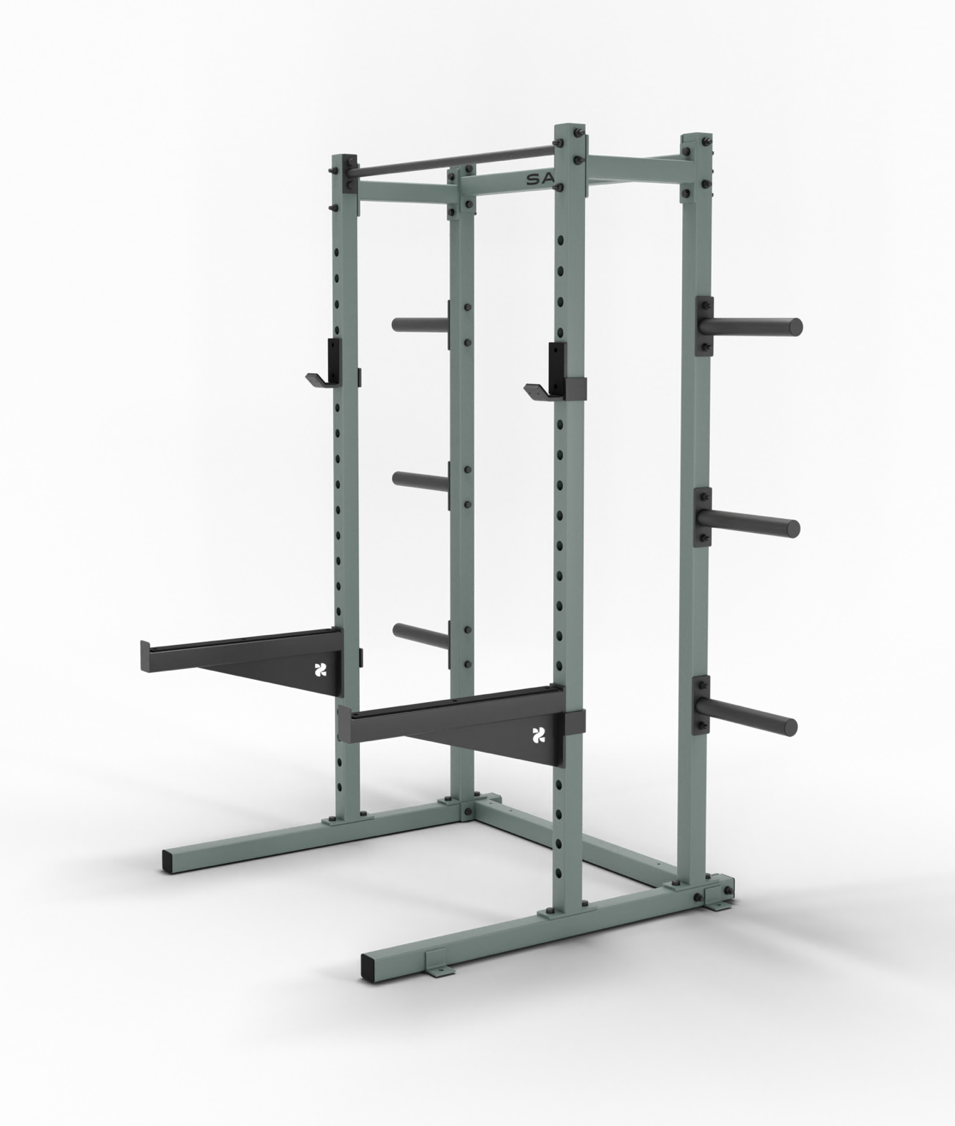 Half Rack with Spotter Arms - Fitness Experience