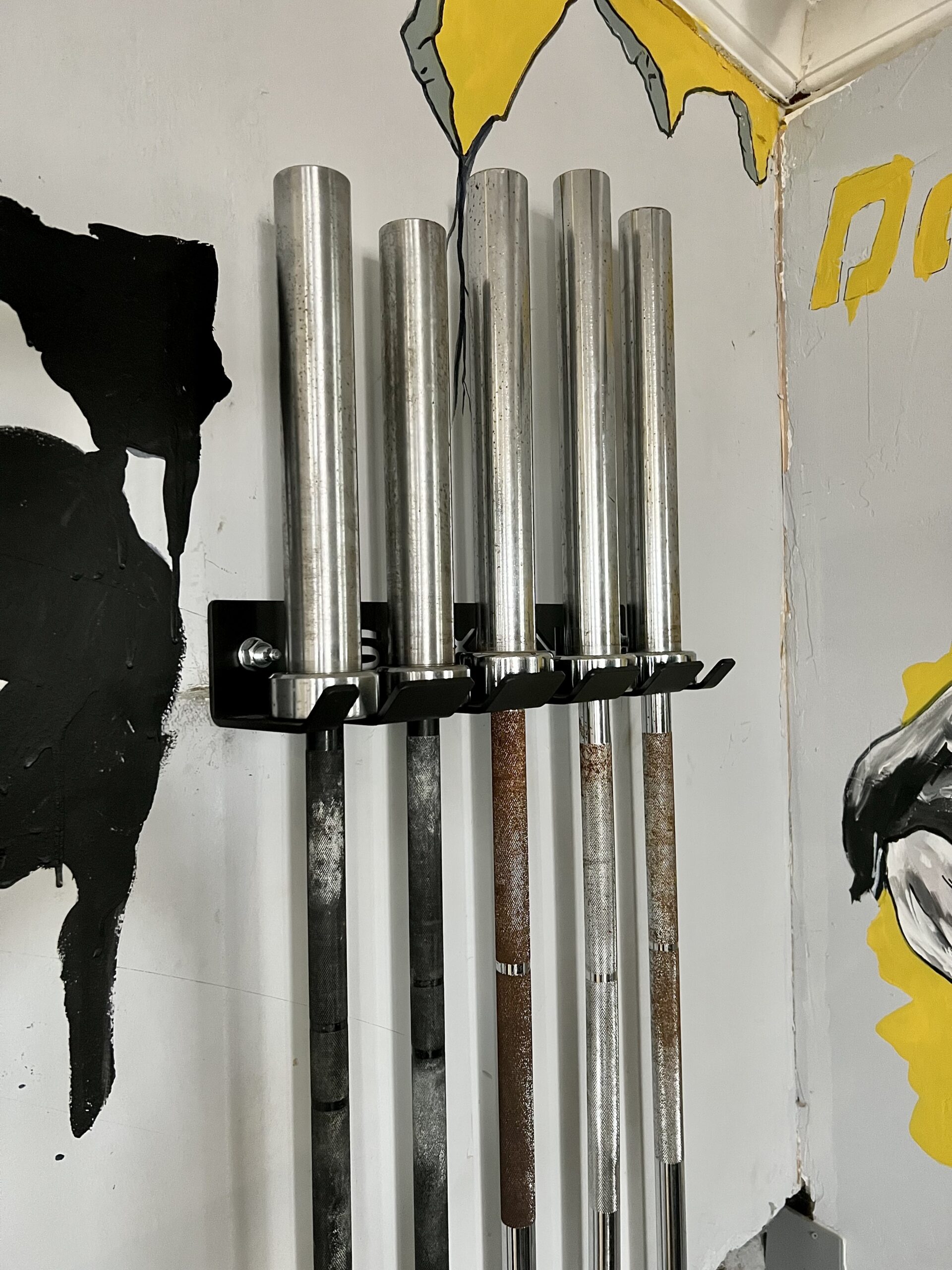 5 Bar Vertical Barbell Hanger 6